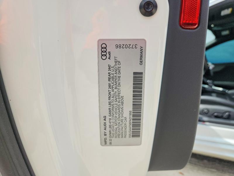 Aukcja sprzedaży 2023 Audi A5, vin: WAUSAAF56PA011956, numer aukcji: 67539036