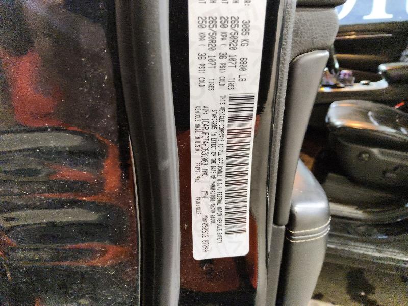 Продаж на аукціоні авто 2017 Jeep Grand Cherokee, vin: 1C4RJFCT4HC631003, номер лоту: 67664136