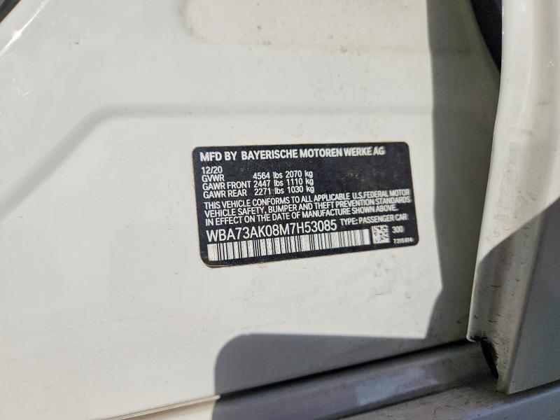 Aukcja sprzedaży 2021 Bmw 228xi, vin: WBA73AK08M7H53085, numer aukcji: 69759536
