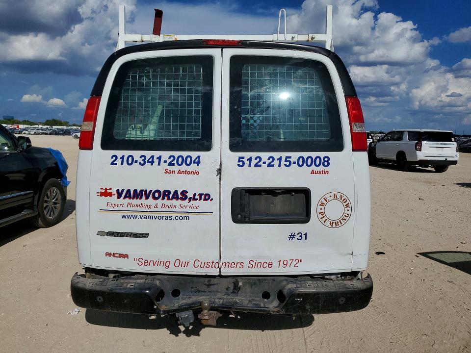 69781176 :رقم المزاد ، 1GCWGAFG2J1339578 vin ، 2018 Chevrolet Express G2500 مزاد بيع