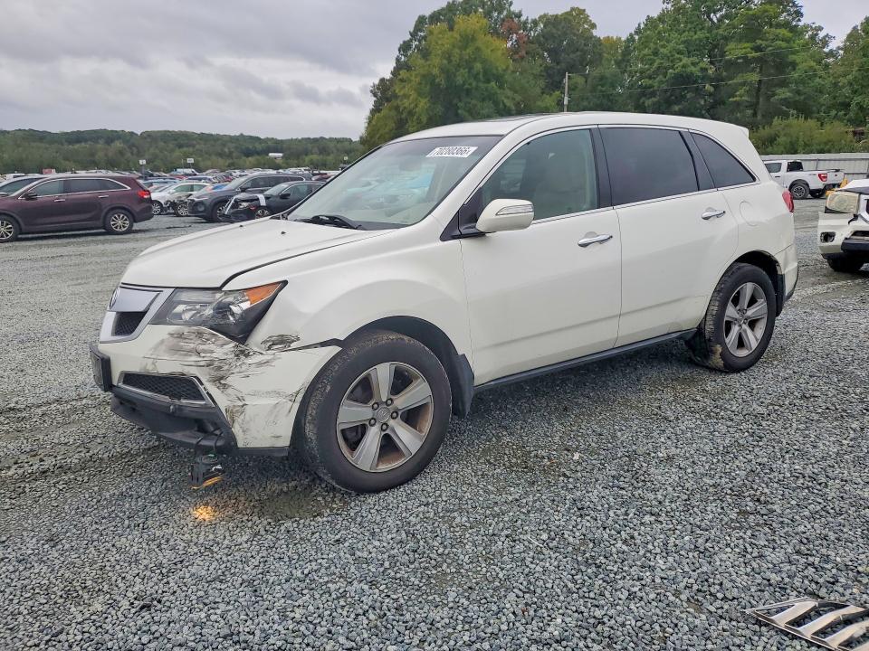 2011 Acura Mdx მანქანა იყიდება აუქციონზე, vin: 2HNYD2H26BH526957, აუქციონის ნომერი: 70280366