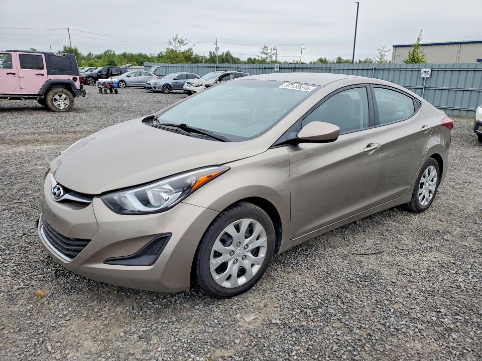 Продаж на аукціоні авто 2014 Hyundai Elantra, vin: 5NPDH4AE6EH489963, номер лоту: 67138016