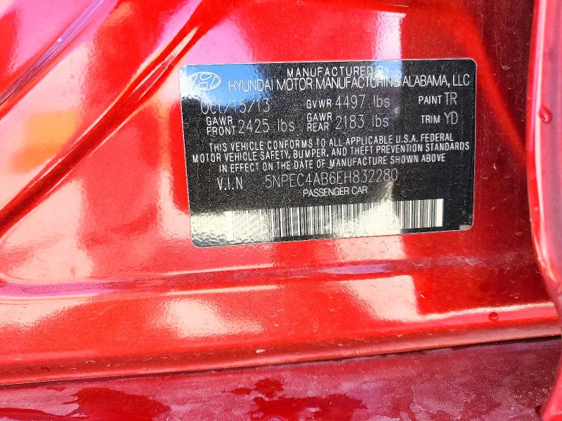 Продажа на аукционе авто 2014 Hyundai Sonata, vin: 5NPEC4AB6EH832280, номер лота: 69162956
