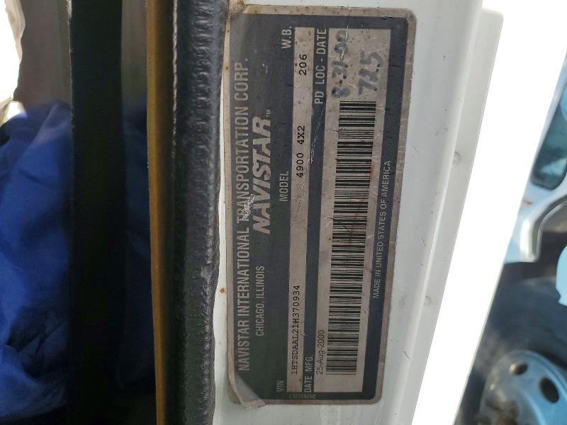 Продаж на аукціоні авто 2001 International 4000, vin: 1HTSDAAL21H370934, номер лоту: 69930256