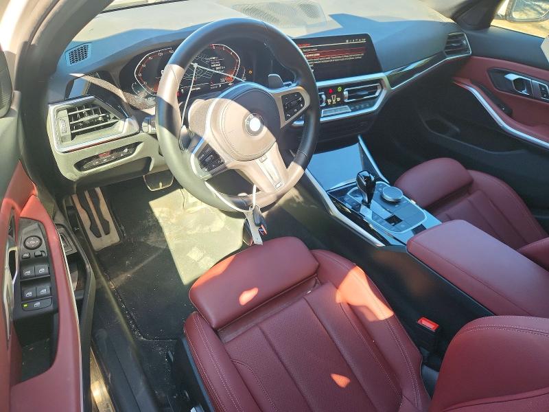 2022 Bmw 330xi მანქანა იყიდება აუქციონზე, vin: 3MW5R7J00N8C76109, აუქციონის ნომერი: 68067526