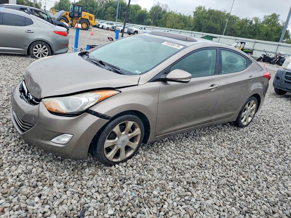 Продаж на аукціоні авто 2012 Hyundai Elantra, vin: 5NPDH4AE1CH120957, номер лоту: 70038476