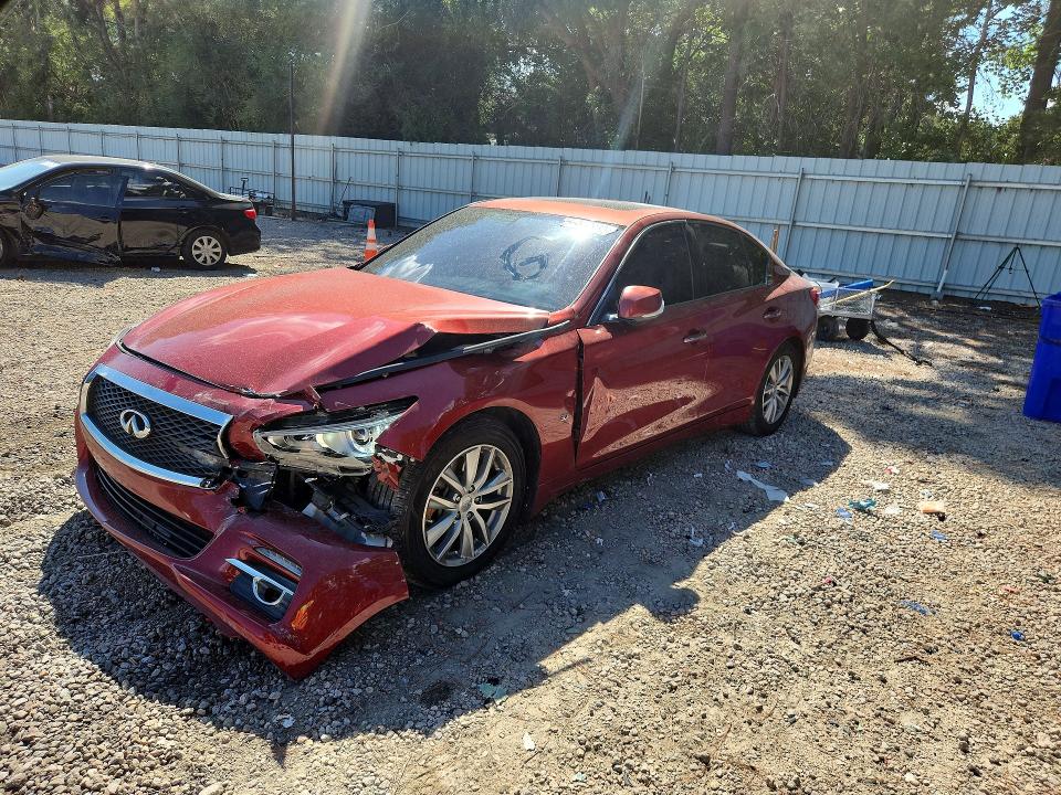 68353446 :رقم المزاد ، JN1BV7AP6FM346721 vin ، 2015 Infiniti Q50 مزاد بيع