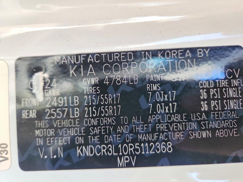 Продажа на аукционе авто 2024 Kia Niro, vin: KNDCR3L10R5112368, номер лота: 69368556