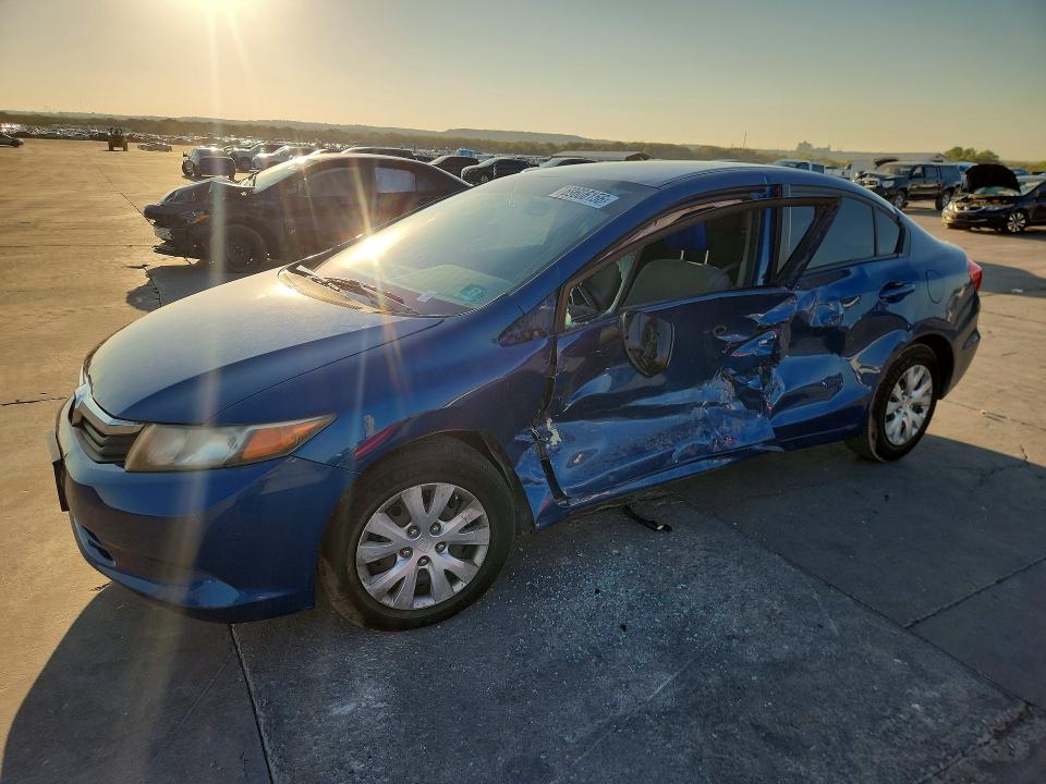 69606156 :رقم المزاد ، 19XFB2F57CE322777 vin ، 2012 Honda Civic مزاد بيع