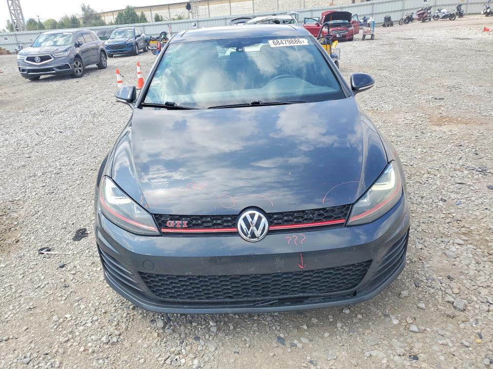 2017 Volkswagen Gti მანქანა იყიდება აუქციონზე, vin: 3VW447AU0HM053626, აუქციონის ნომერი: 68479886