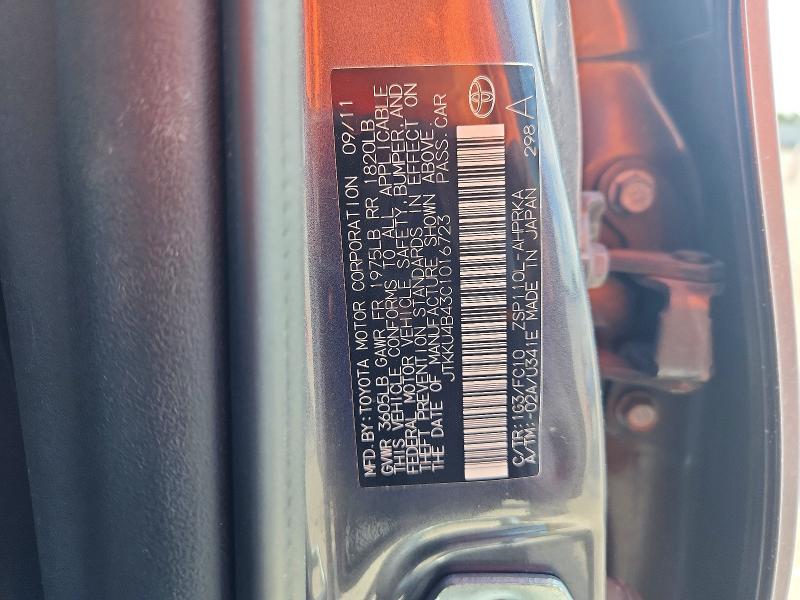 Продажа на аукционе авто 2012 Scion Xd, vin: JTKKU4B43C1016723, номер лота: 68859756