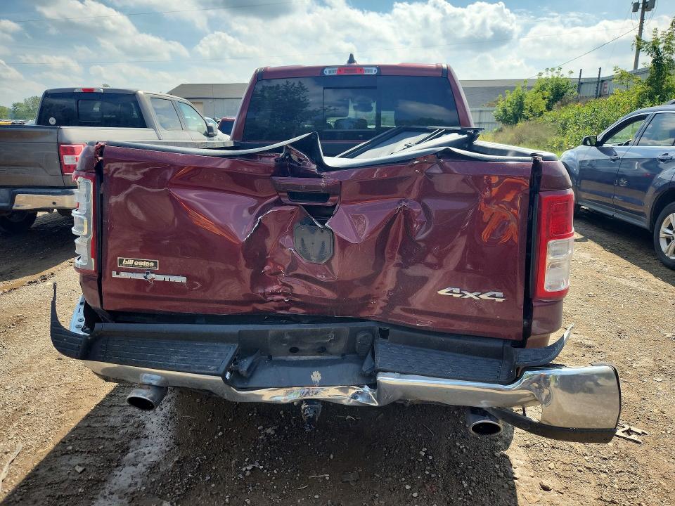 2022 Ram 1500 Big Horn/l მანქანა იყიდება აუქციონზე, vin: 1C6SRFFT3NN397286, აუქციონის ნომერი: 67237046