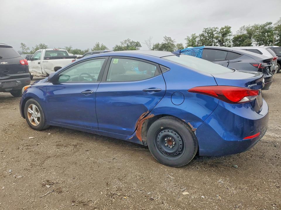69799686 :رقم المزاد ، 5NPDH4AE4FH586645 vin ، 2015 Hyundai Elantra مزاد بيع