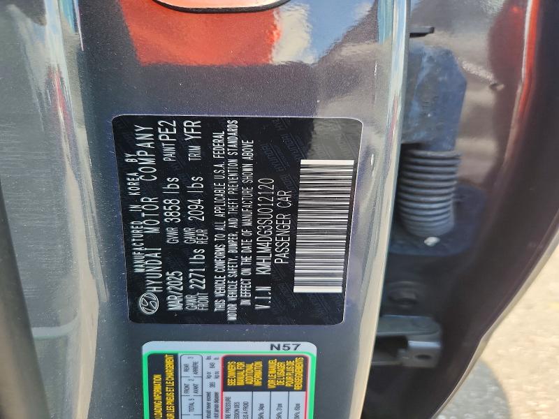 Продаж на аукціоні авто 2025 Hyundai Elantra, vin: KMHLM4DG3SU012120, номер лоту: 68508606