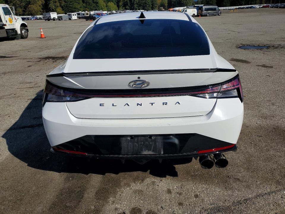 70772626 :رقم المزاد ، KMHLR4AF7MU180665 vin ، 2021 Hyundai Elantra مزاد بيع