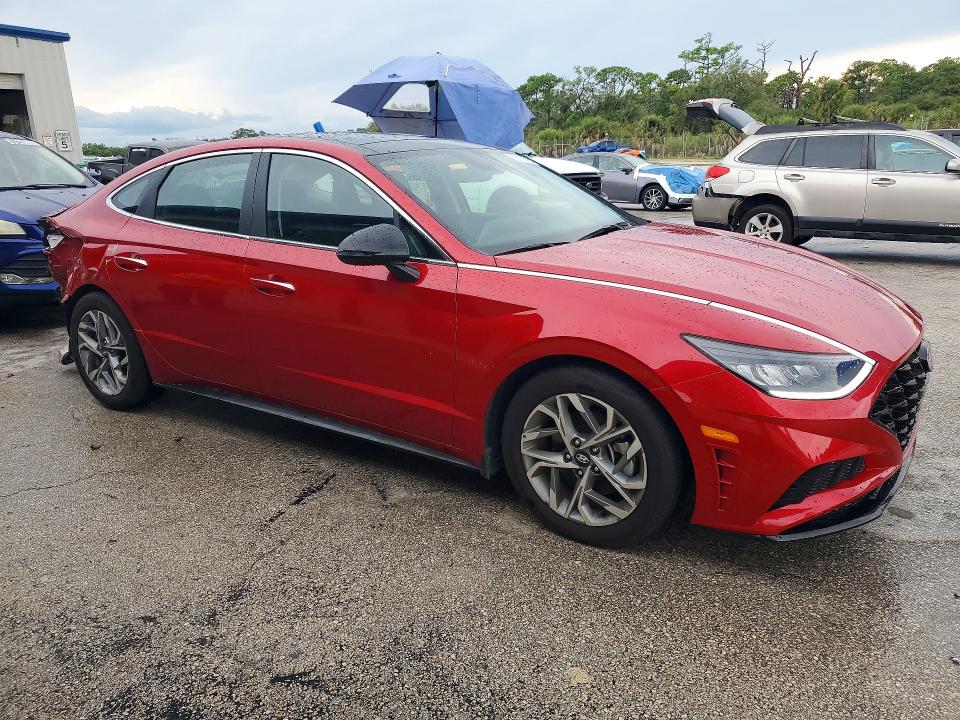 Продажа на аукционе авто 2021 Hyundai Sonata, vin: 5NPEF4JA1MH103648, номер лота: 70118876