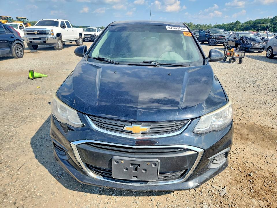 2018 Chevrolet Sonic მანქანა იყიდება აუქციონზე, vin: 1G1JB5SH8J4115320, აუქციონის ნომერი: 67803726