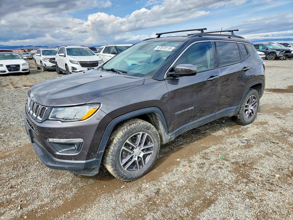 67870116 :رقم المزاد ، 3C4NJDBB4JT470206 vin ، 2018 Jeep Compass مزاد بيع