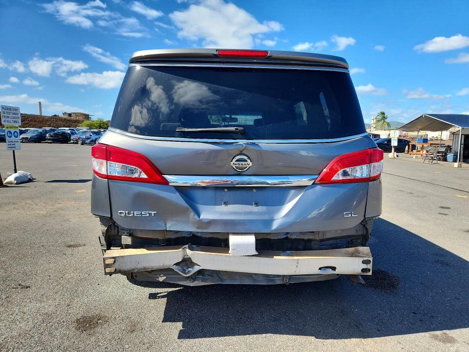 Aukcja sprzedaży 2015 Nissan Quest, vin: JN8AE2KP4F9132490, numer aukcji: 66778826