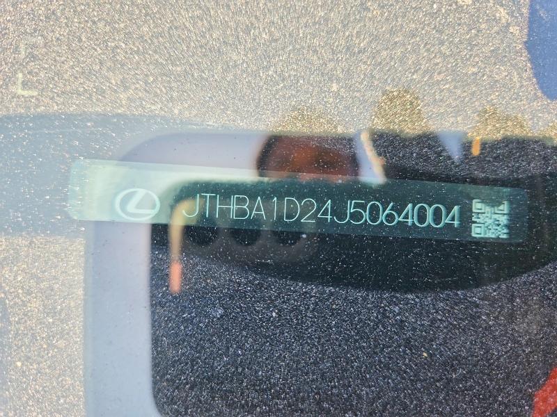 2018 Lexus Is მანქანა იყიდება აუქციონზე, vin: JTHBA1D24J5064004, აუქციონის ნომერი: 69404666