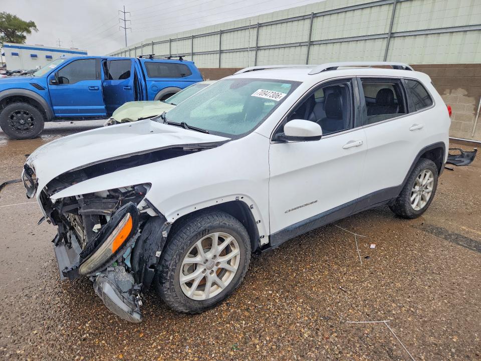 2018 Jeep Cherokee მანქანა იყიდება აუქციონზე, vin: 1C4PJLLB4JD584262, აუქციონის ნომერი: 70947306