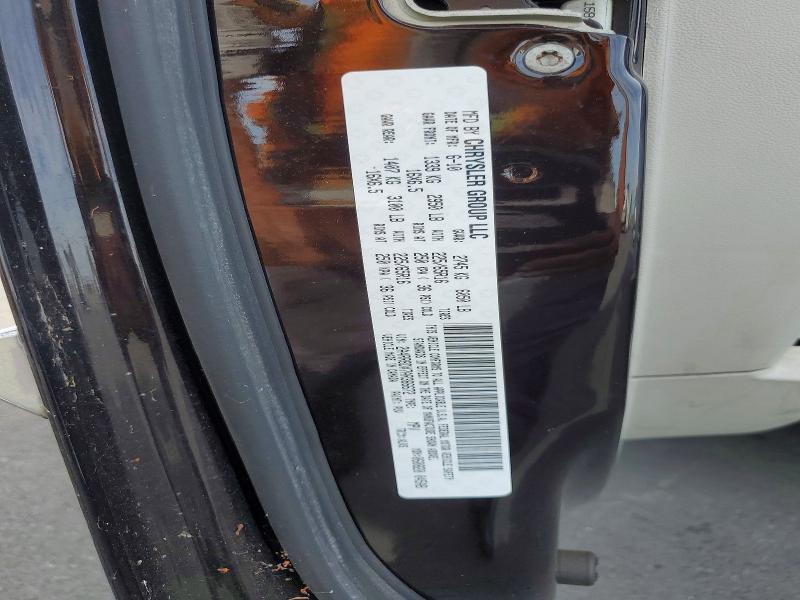 70573726 :رقم المزاد ، 2A4RR8DX7AR366672 vin ، 2010 Chrysler Town & Country مزاد بيع