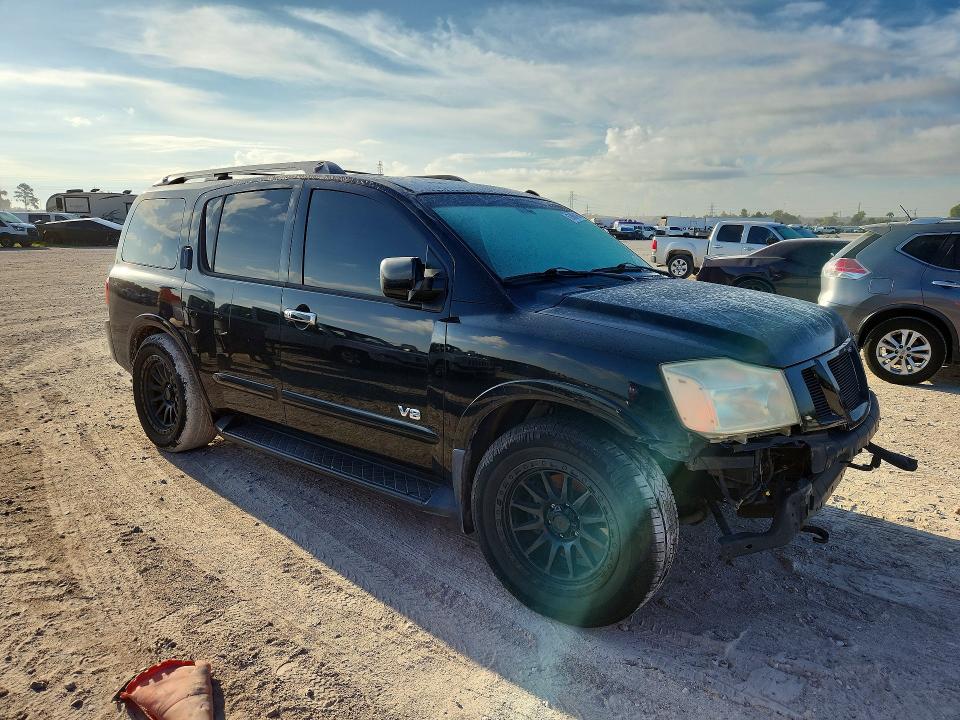 67886136 :رقم المزاد ، 5N1BA08D98N633619 vin ، 2008 Nissan Armada مزاد بيع