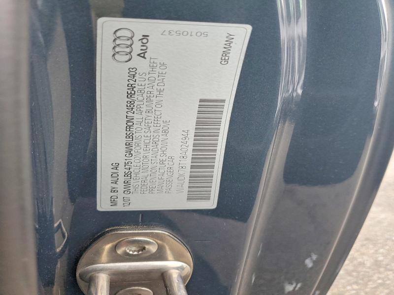 Aukcja sprzedaży 2008 Audi A5, vin: WAUDK78T18A024944, numer aukcji: 66418006