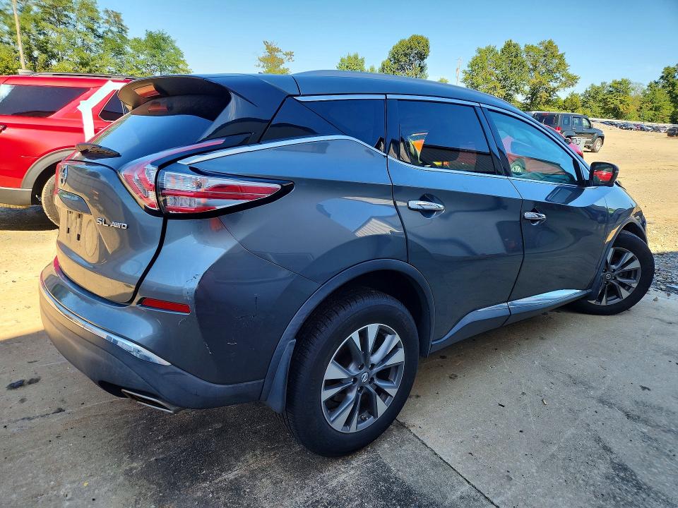 Aukcja sprzedaży 2015 Nissan Murano, vin: 5N1AZ2MH4FN273259, numer aukcji: 68876036