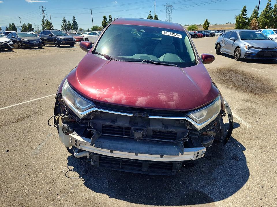 2017 Honda Cr-v მანქანა იყიდება აუქციონზე, vin: 2HKRW1H51HH511825, აუქციონის ნომერი: 68324226