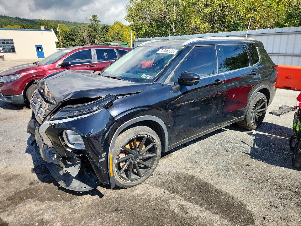 Aukcja sprzedaży 2022 Mitsubishi Outlander, vin: JA4J3VA80NZ045255, numer aukcji: 71256686