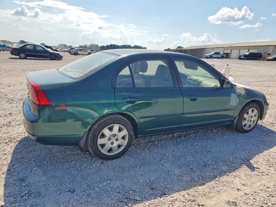 2002 Honda Civic მანქანა იყიდება აუქციონზე, vin: 2HGES26752H511171, აუქციონის ნომერი: 67622666