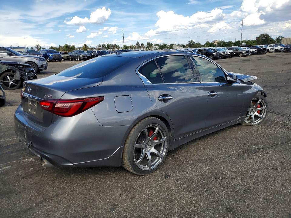 2018 Infiniti Q50 მანქანა იყიდება აუქციონზე, vin: JN1FV7AR4JM481885, აუქციონის ნომერი: 46179596