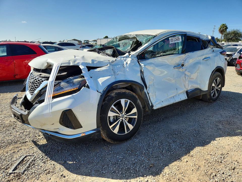 Aukcja sprzedaży 2020 Nissan Murano, vin: 5N1AZ2AJ4LN142092, numer aukcji: 69725406