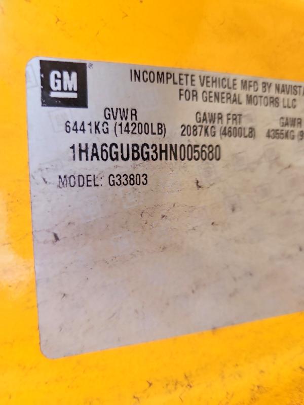 69889236 :رقم المزاد ، 1HA6GUBG3HN005680 vin ، 2018 Chevrolet Express مزاد بيع