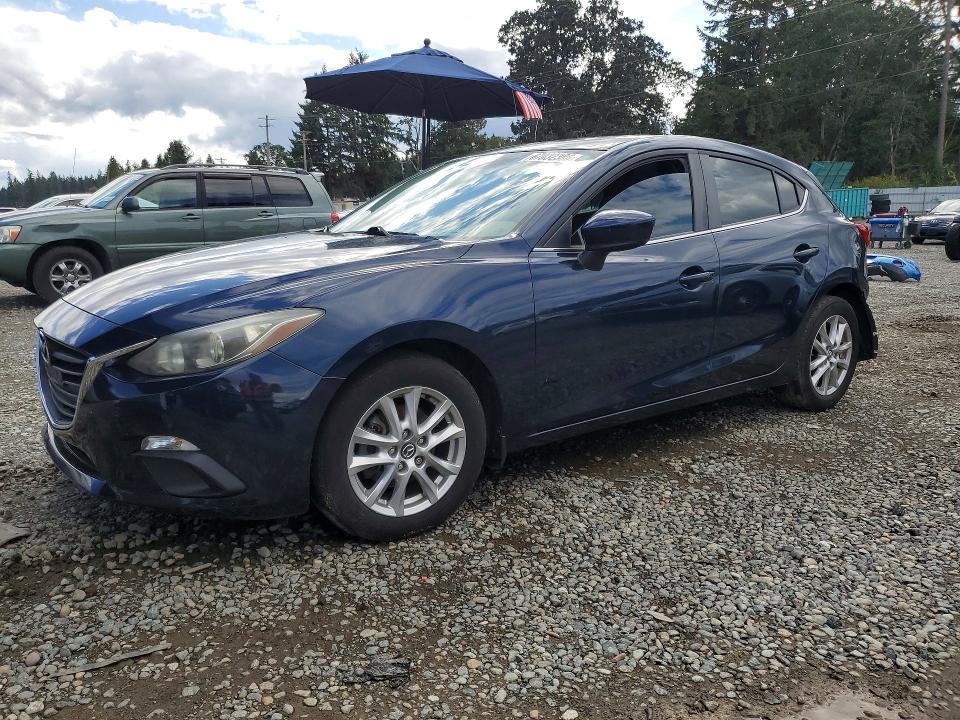 67032386 :رقم المزاد ، JM1BM1M76E1200375 vin ، 2014 Mazda 3 مزاد بيع