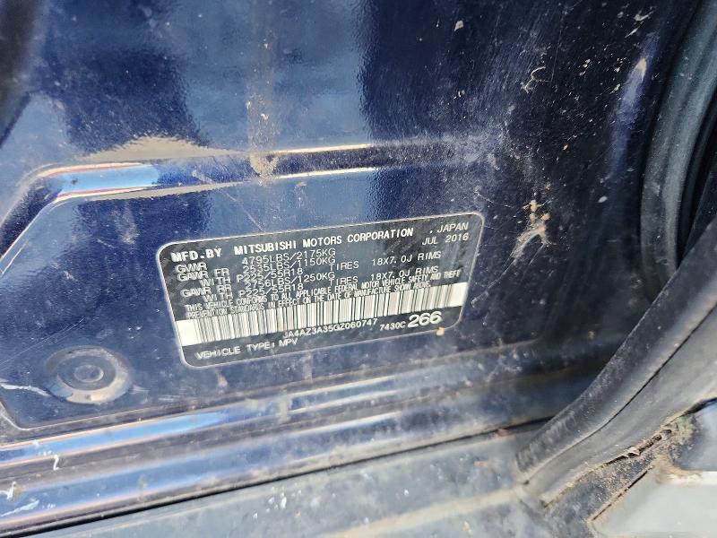Aukcja sprzedaży 2016 Mitsubishi Outlander, vin: JA4AZ3A35GZ060747, numer aukcji: 68037336