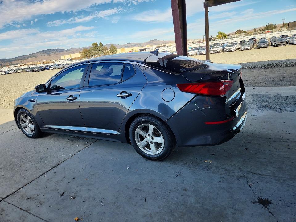 68639346 :رقم المزاد ، KNAGM4A70F5645262 vin ، 2015 Kia Optima مزاد بيع