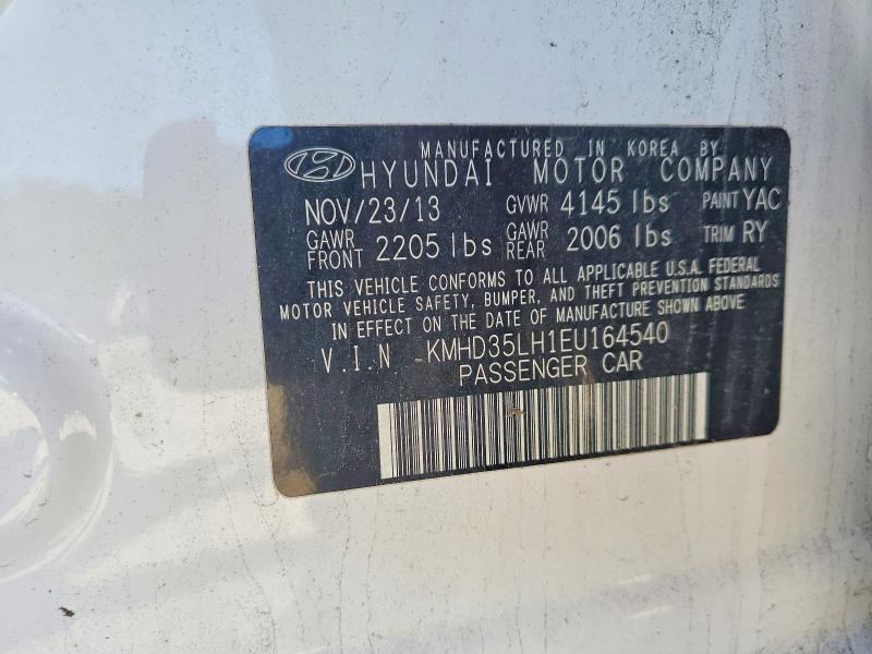 Продажа на аукционе авто 2014 Hyundai Elantra Gt, vin: KMHD35LH1EU164540, номер лота: 68748606