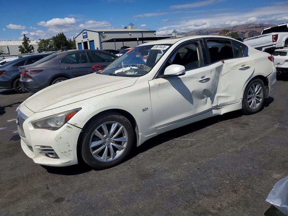 2017 Infiniti Q50 მანქანა იყიდება აუქციონზე, vin: JN1EV7AP5HM742963, აუქციონის ნომერი: 67477986