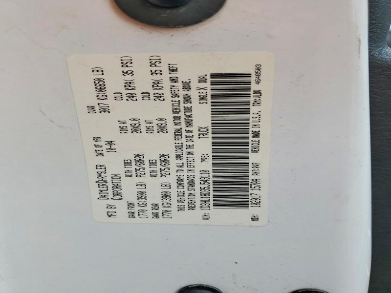 Продаж на аукціоні авто 2004 Dodge Ram 1500, vin: 1D3HU18D35J549110, номер лоту: 69083646