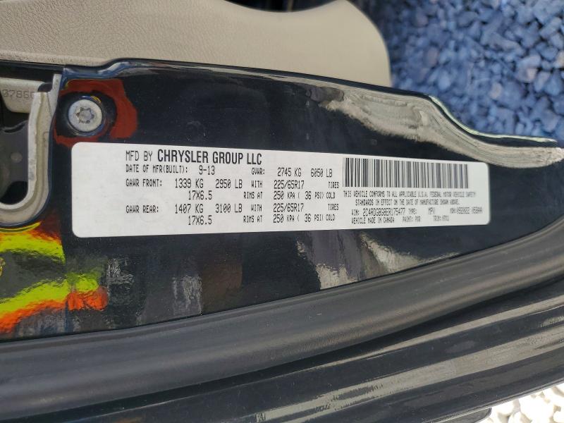 68648886 :رقم المزاد ، 2C4RDGBG8ER175477 vin ، 2014 Dodge Grand Caravan مزاد بيع