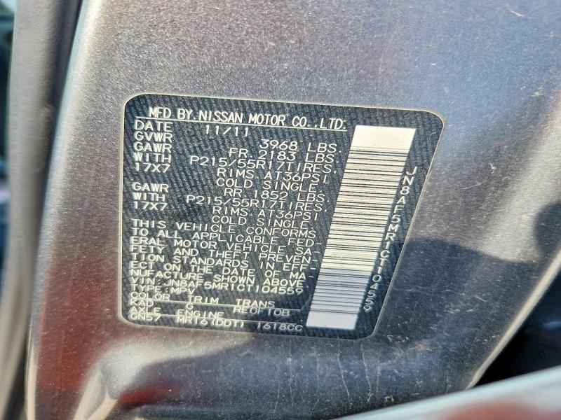 Продаж на аукціоні авто 2012 Nissan Juke, vin: JN8AF5MR1CT104559, номер лоту: 67175066