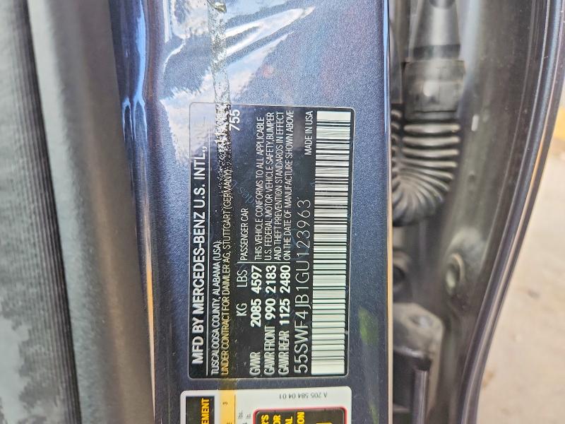 Продаж на аукціоні авто 2016 Mercedes-benz C, vin: 55SWF4JB1GU123963, номер лоту: 66760426
