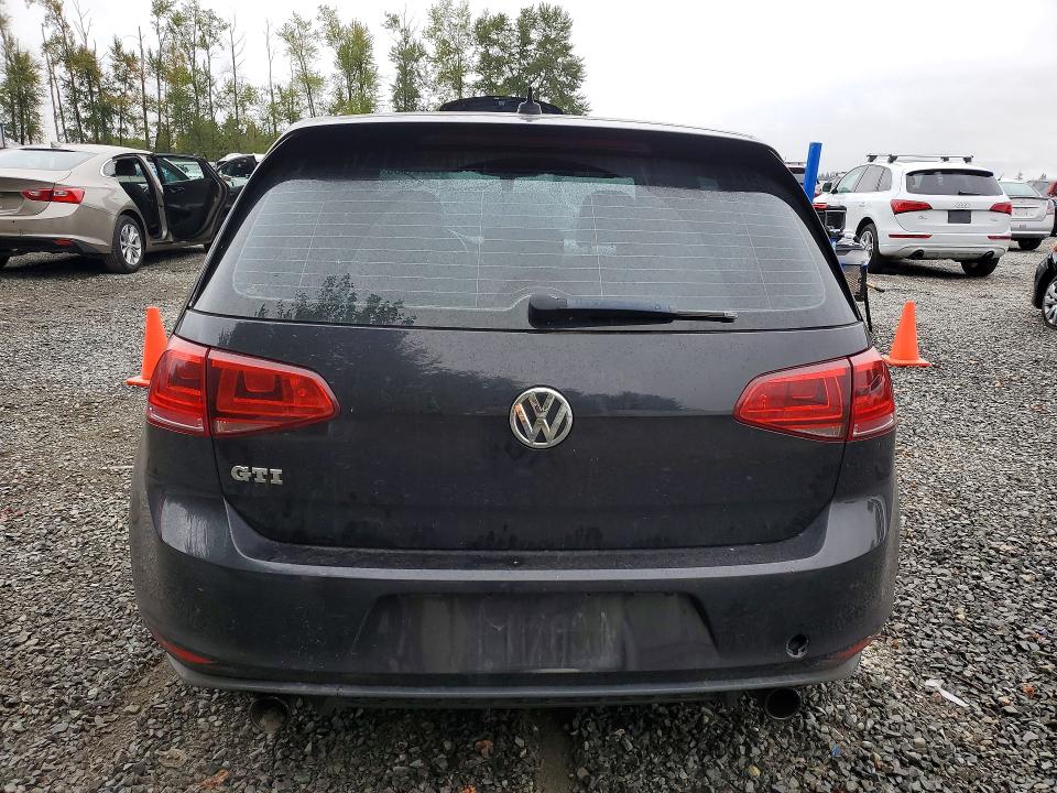 69091936 :رقم المزاد ، 3VW4T7AU4FM022153 vin ، 2015 Volkswagen Gti مزاد بيع