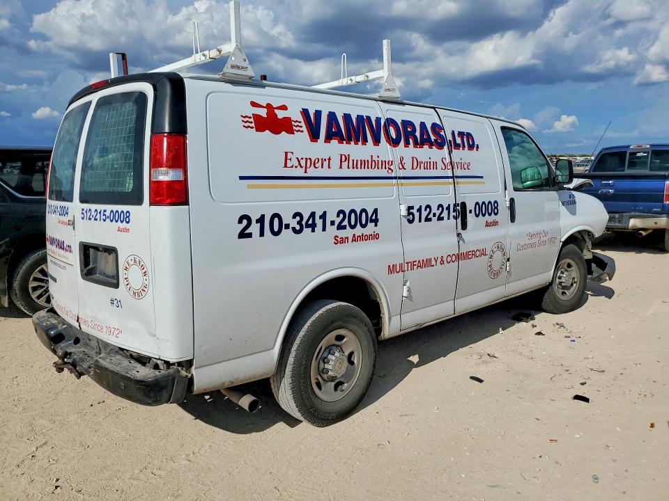 69781176 :رقم المزاد ، 1GCWGAFG2J1339578 vin ، 2018 Chevrolet Express G2500 مزاد بيع