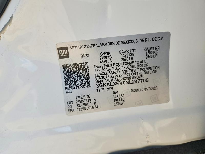 67653086 :رقم المزاد ، 3GKALXEV0NL247705 vin ، 2022 Gmc Terrain مزاد بيع