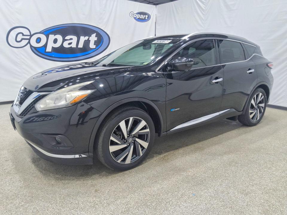 Продаж на аукціоні авто 2016 Nissan Murano Hybrid, vin: 5N1CZ2MH5GN154873, номер лоту: 67874196