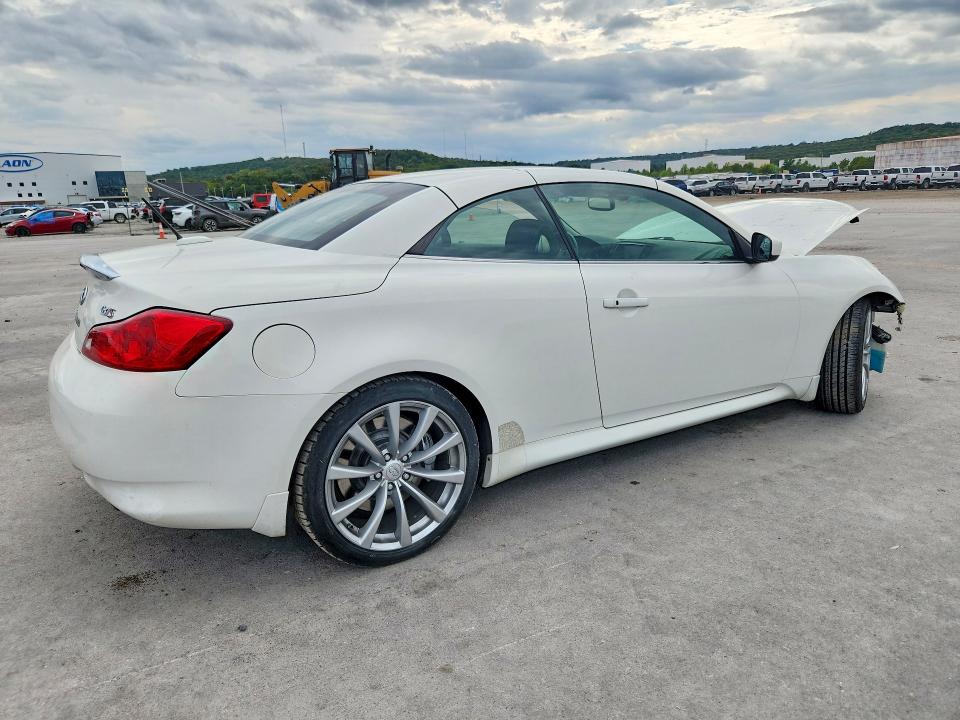 59412266 :رقم المزاد ، JNKCV66E39M723589 vin ، 2009 Infiniti G37 Convertible مزاد بيع