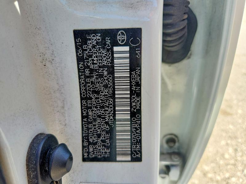 Aukcja sprzedaży 2015 Toyota Prius, vin: JTDKN3DU6F1963660, numer aukcji: 67474096
